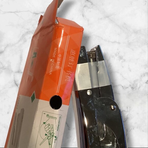 HuiSheng HS823 Heavy-Duty Metal Handheld Manual Hand Stapler For Office & School - Picture 7 of 10